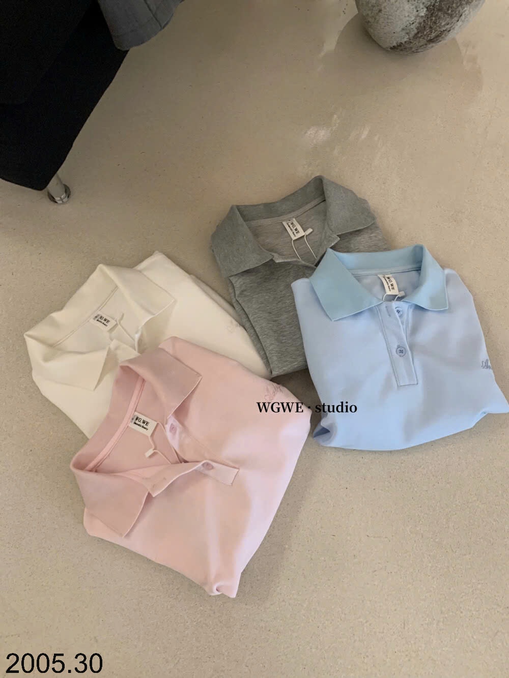 25HA2005.30 - ÁO POLO WGWE NGẮN TAY