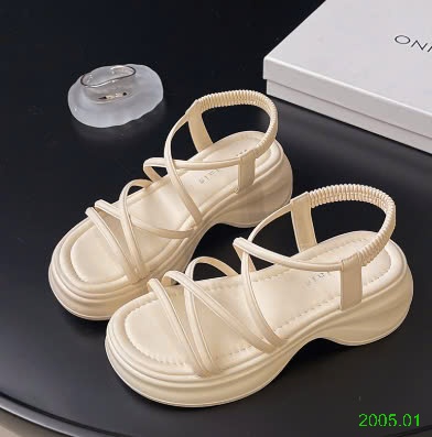 25HA2005.01 - SANDAL QUAI MẢNH ĐẾ DÀY