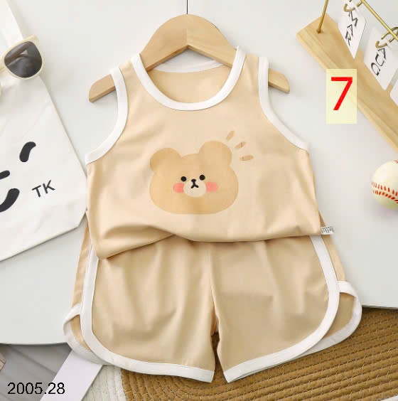25HA2005.28 - SET 2 BỘ BA LỖ CHO BÉ TRAI