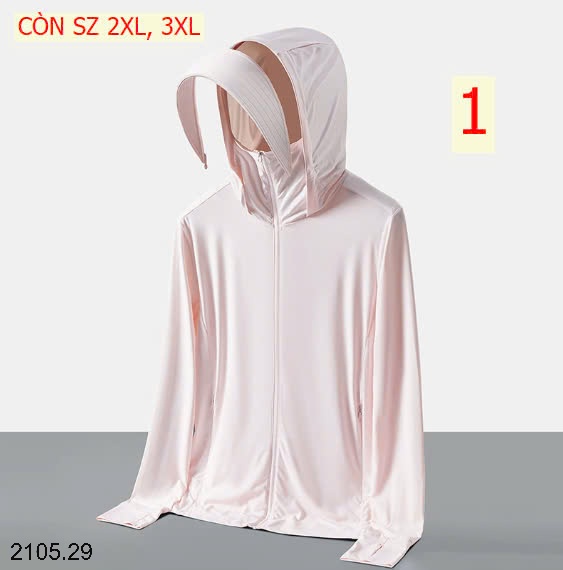 25HA2105.29 - ÁO CHỐNG NẮNG LỤA BĂNG NAM NỮ