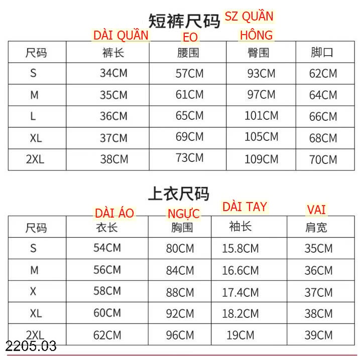 25HA2205.03 -SET BỘ TẬP ĐÙI THỂ THAO NỮ
