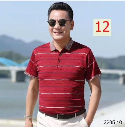 25HA2205.10 -POLO TRUNG NIÊN CHO BỐ