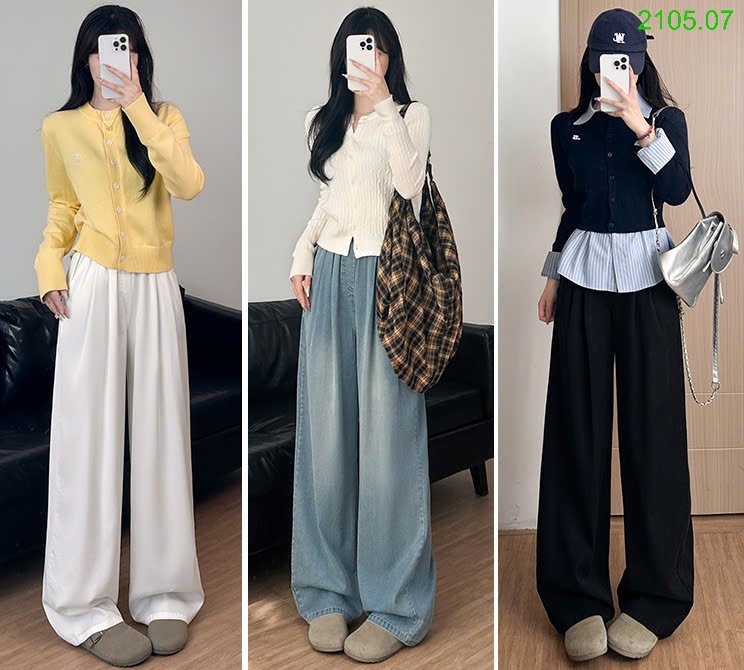 25HA2105.07 - QUẦN JEAN XUÔNG TENCEL NỮ