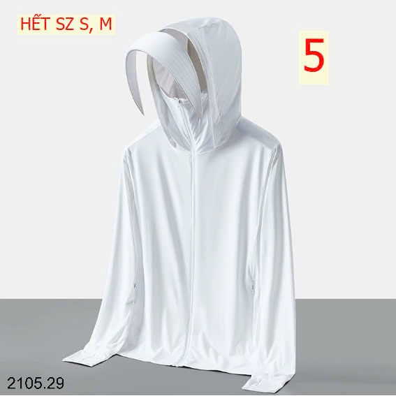25HA2105.29 - ÁO CHỐNG NẮNG LỤA BĂNG NAM NỮ