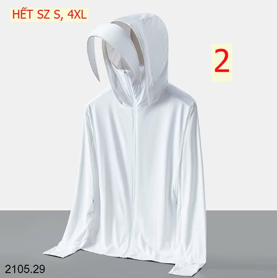 25HA2105.29 - ÁO CHỐNG NẮNG LỤA BĂNG NAM NỮ