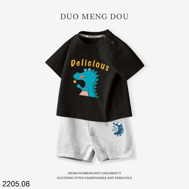 25HA2205.08 - BỘ COTTON NGUYÊN CHẤT QUẢNG CHÂU CHO BÉ