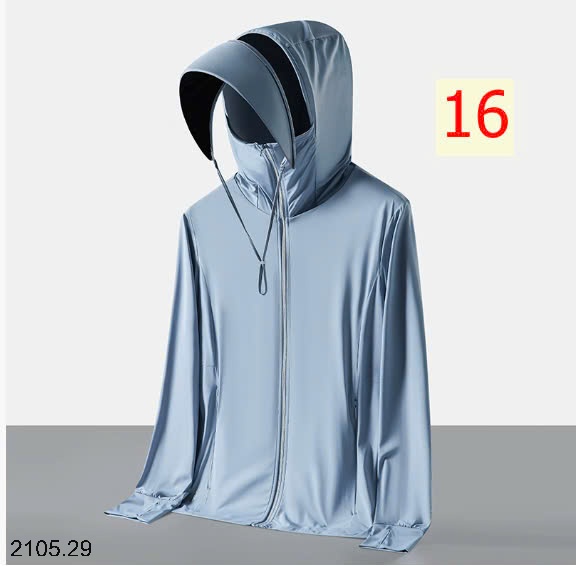 25HA2105.29 - ÁO CHỐNG NẮNG LỤA BĂNG NAM NỮ
