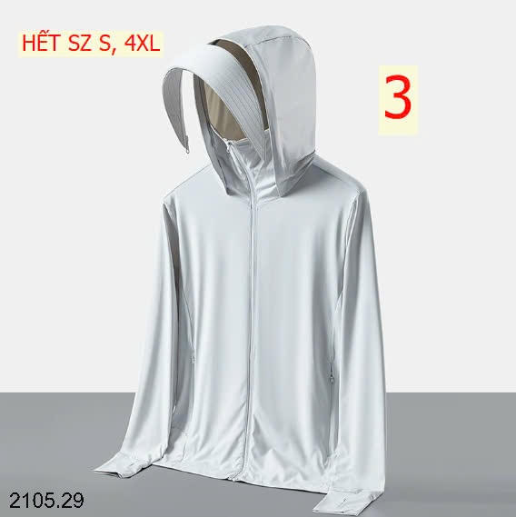 25HA2105.29 - ÁO CHỐNG NẮNG LỤA BĂNG NAM NỮ