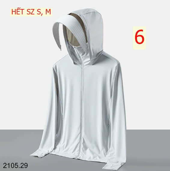 25HA2105.29 - ÁO CHỐNG NẮNG LỤA BĂNG NAM NỮ