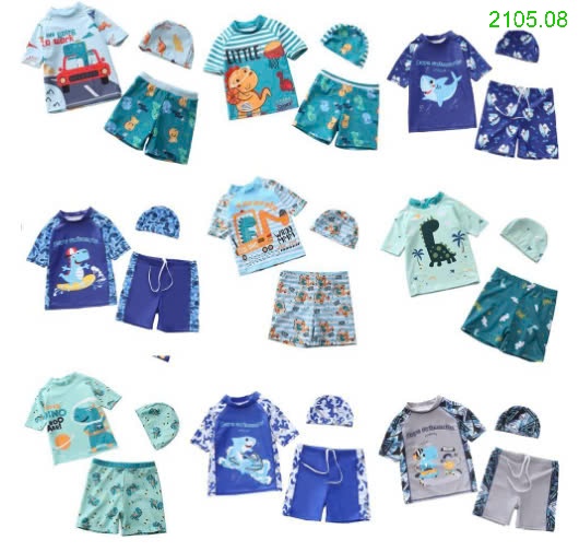 25HA2105.08 - SET BƠI 3 CHI TIẾT BÉ TRAI