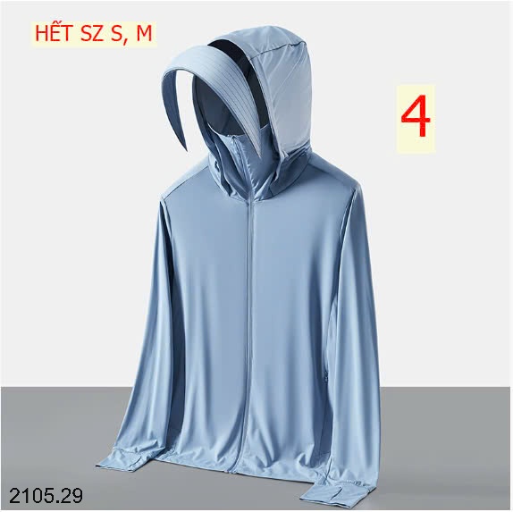 25HA2105.29 - ÁO CHỐNG NẮNG LỤA BĂNG NAM NỮ