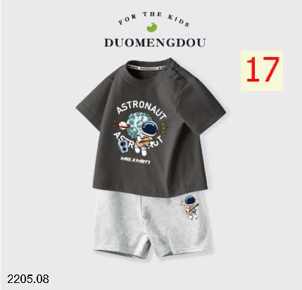 25HA2205.08 - BỘ COTTON NGUYÊN CHẤT QUẢNG CHÂU CHO BÉ