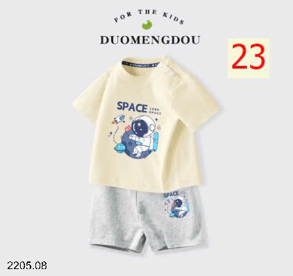 25HA2205.08 - BỘ COTTON NGUYÊN CHẤT QUẢNG CHÂU CHO BÉ
