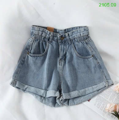 25HA2105.09 - QUẦN SHORT ĐÙI JEAN NỮ