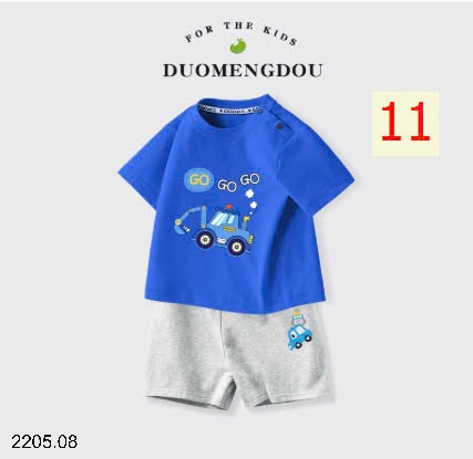 25HA2205.08 - BỘ COTTON NGUYÊN CHẤT QUẢNG CHÂU CHO BÉ