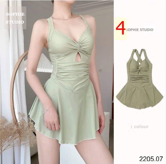25HA2205.07 - BIKINI LIỀN THÂN 2 DÂY ĐỆM NGỰC
