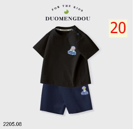 25HA2205.08 - BỘ COTTON NGUYÊN CHẤT QUẢNG CHÂU CHO BÉ