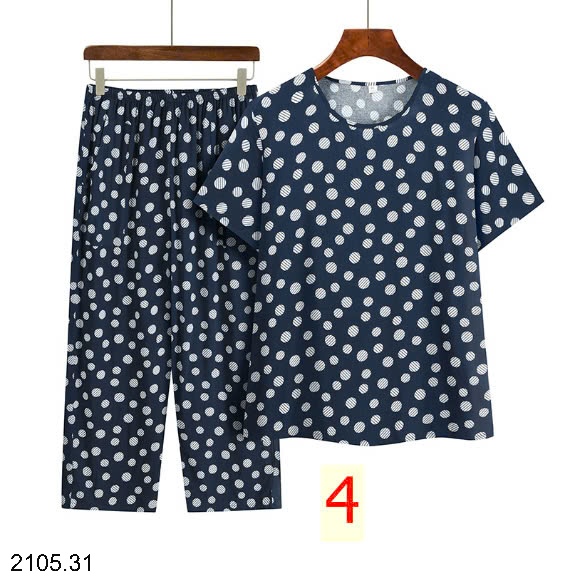 25HA2105.31 - BỘ LANH TRUNG NIÊN HOA LÁ CHO MẸ