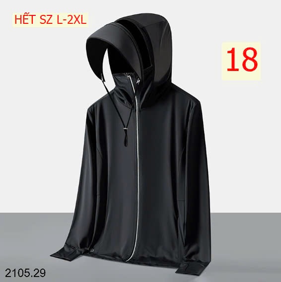 25HA2105.29 - ÁO CHỐNG NẮNG LỤA BĂNG NAM NỮ