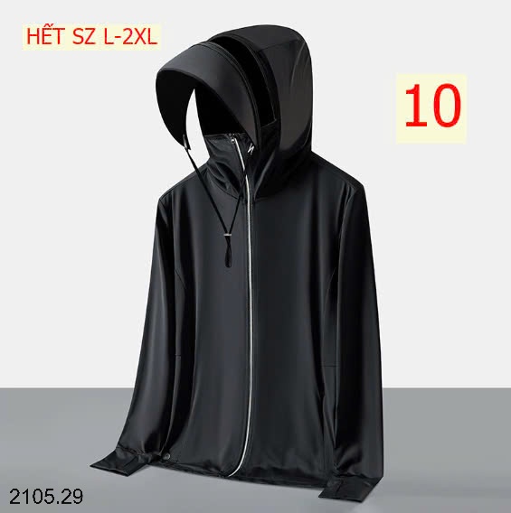 25HA2105.29 - ÁO CHỐNG NẮNG LỤA BĂNG NAM NỮ
