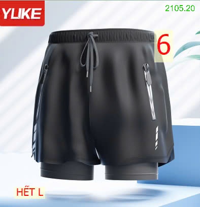 25HA2105.20 - QUẦN BƠI YUKE NAM 2 LỚP BẢO VỆ