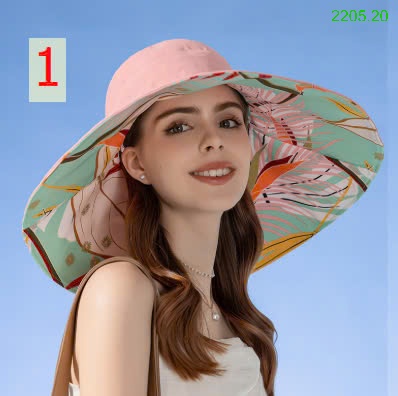 25HA2205.20 - MŨ CHỐNG NẮNG VÀNH RỘNG NỮ