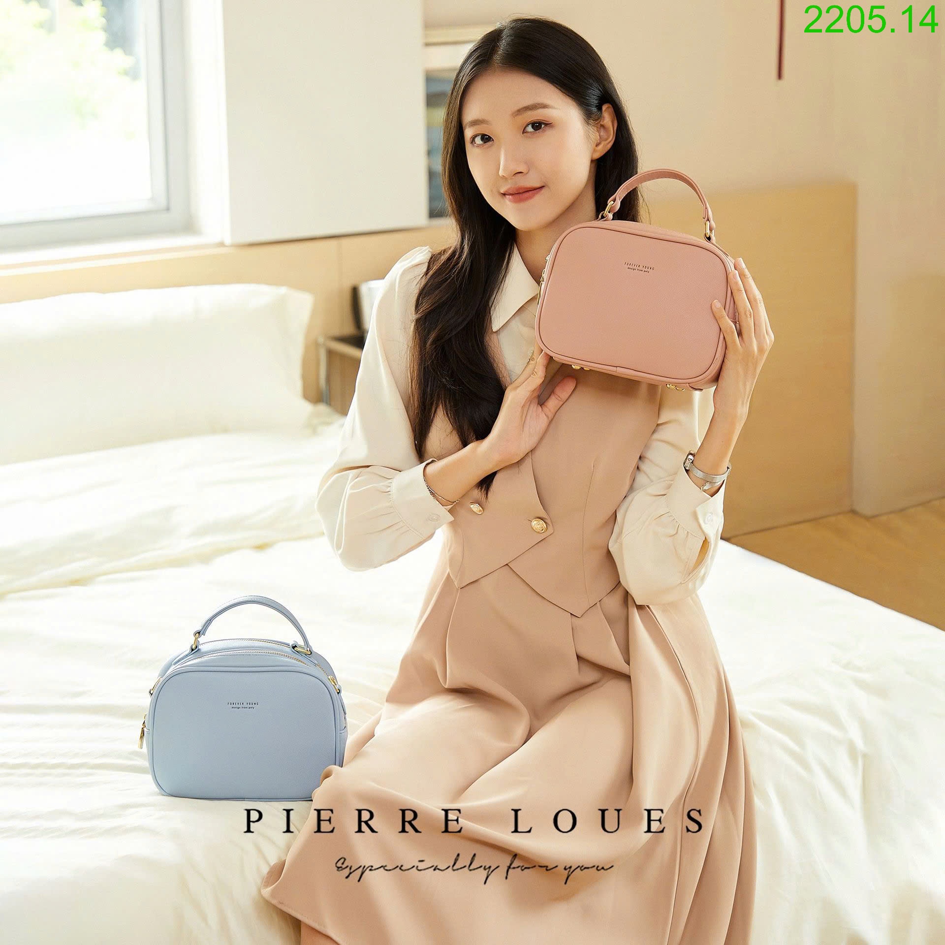 25HA2205.14 - TÚI ĐEO CHÉO FOREVER_YOUNG PIERRE LOUES