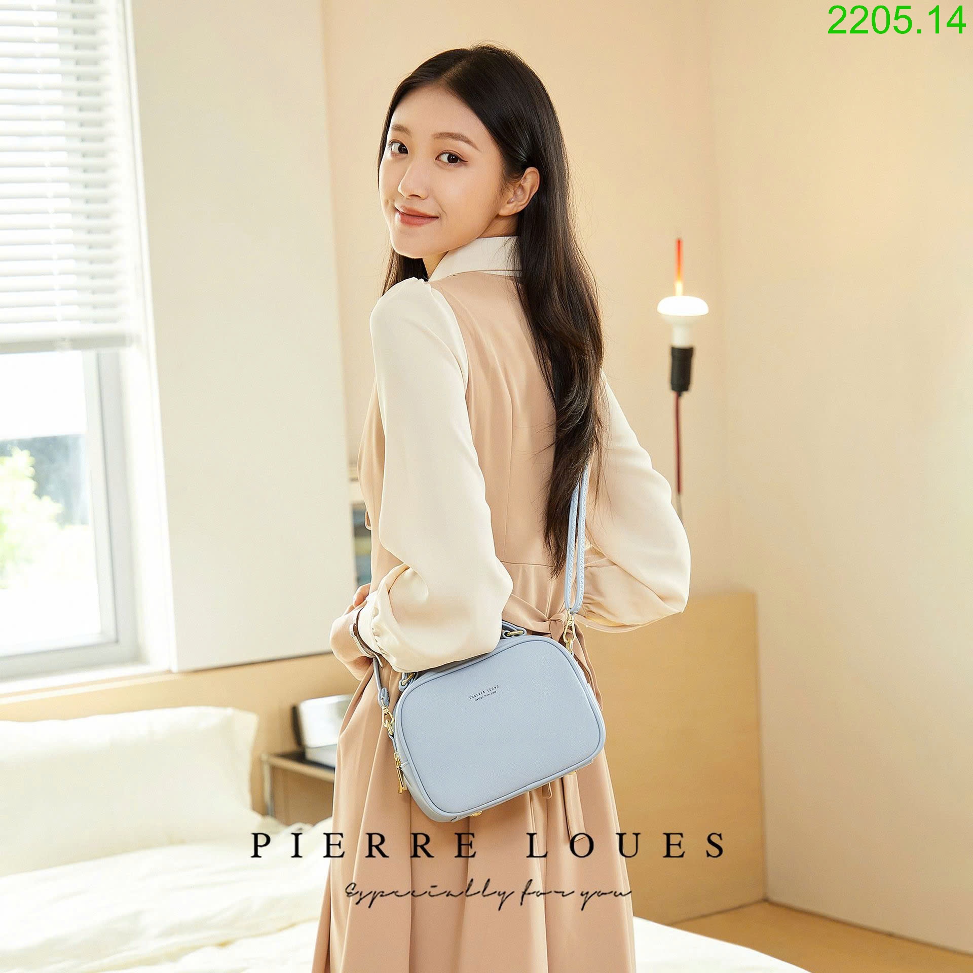25HA2205.14 - TÚI ĐEO CHÉO FOREVER_YOUNG PIERRE LOUES