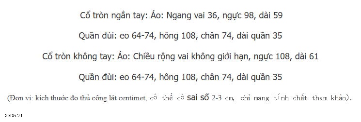 25HA2305.21 - SET BỘ REN CHO NỮ QUẢNG CHÂU