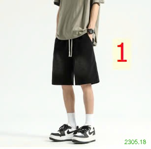 25HA2305.18 - QUẦN SHORT JEAN ỐNG RỘNG CHO NAM