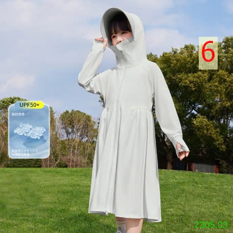 25HA2305.03 - ÁO CHỐNG NẮNG DÁNG DÀI CHO BÉ
