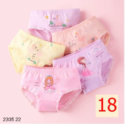 25HA2305.22 - SET 4 QUẦN CHÍP BÉ GÁI