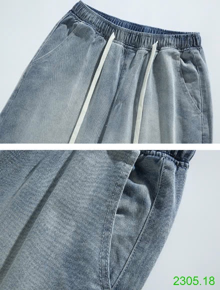 25HA2305.18 - QUẦN SHORT JEAN ỐNG RỘNG CHO NAM