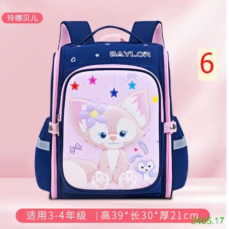 25HA2405.17 - BA LÔ 3D CHỐNG GÙ CHO BÉ HÃNG BAFUNN