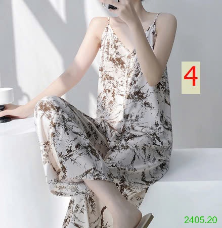 25HA2405.20 - BỘ LANH LỤA 2 DÂY QUẦN DÀI NỮ