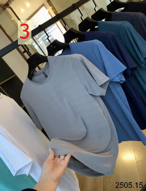 25HA2505.15 - ÁO THỂ THAO LỤA BĂNG NAM NỮ INBLUE