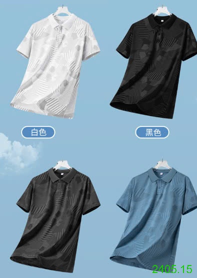 25HA2405.15 - ÁO POLO NAM CỘC TAY