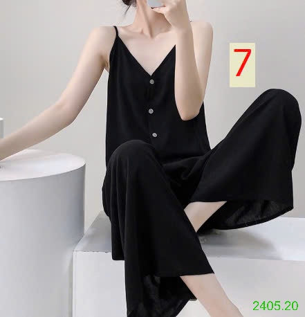 25HA2405.20 - BỘ LANH LỤA 2 DÂY QUẦN DÀI NỮ