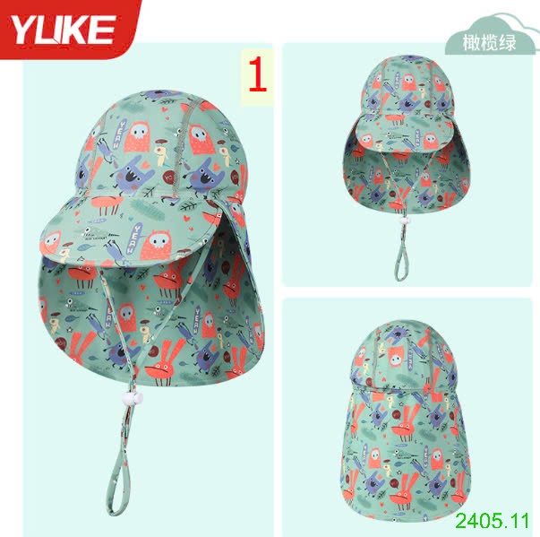 25HA2405.11 - MŨ CHỐNG NẮNG CHO BÉ