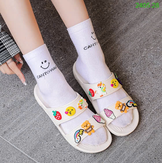 25HA2405.28 - DÉP LÊ SIÊU NHẸ HOẠT HÌNH DỄ THƯƠNG CHO NỮ