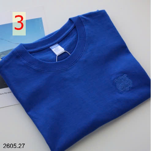 25HA2605.27 - ÁO COTTON NAM THÊU ĐẦU HỔ