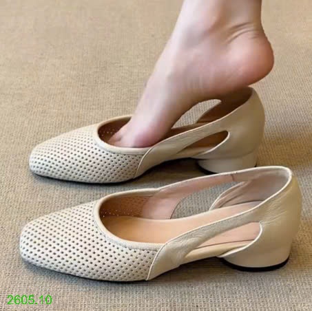25HA2605.10 - GIÀY LỖ THOÁNG KHÍ NỮ