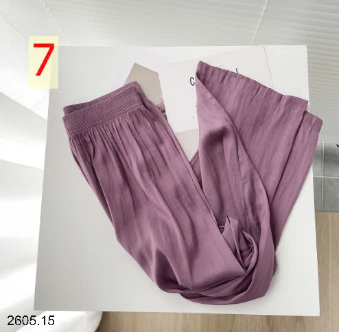 25HA2605.15 - QUẦN LỤA XUÔNG MỀM MÁT MÙA HÈ NỮ