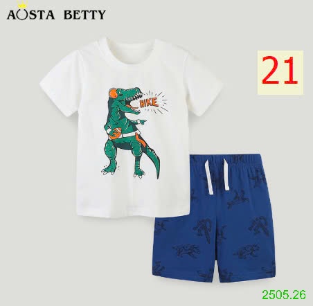 25HA2505.26 - BỘ COTTON BÉ TRAI HÃNG AOSTA BETTY