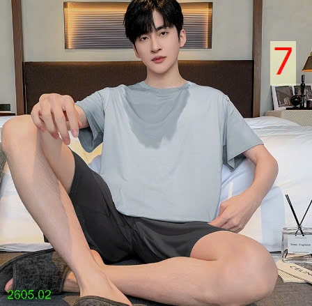 25HA2605.02 - BỘ MODAL NAM MẶC NHÀ SIÊU MỀM MÁT