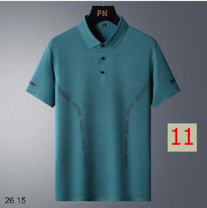 25HA26.15 - POLO LỤA BĂNG NAM