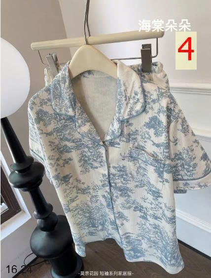 25HA16.24 - BỘ PIJAMA CỘC MẶC NHÀ NỮ