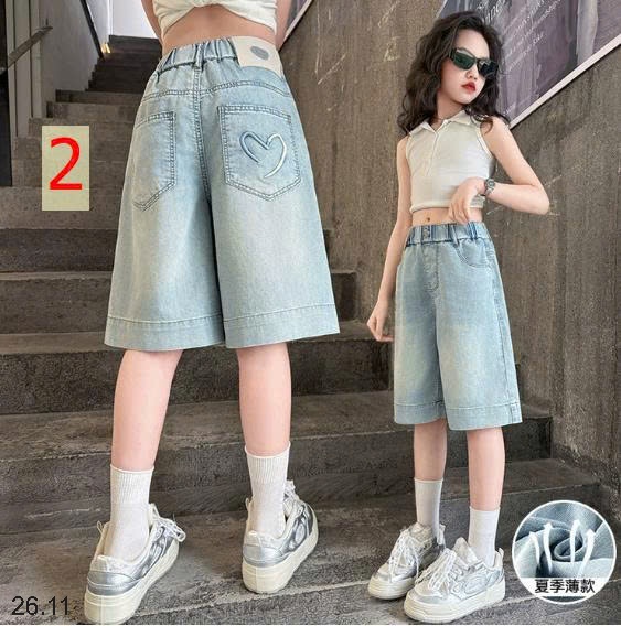 25HA26.11 - SHORT JEAN BÉ GÁI SIZE ĐẠI