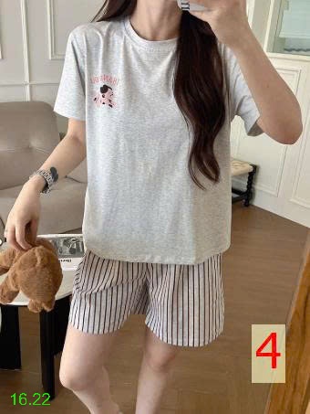 25HA16.22 - BỘ COTTON HOẠT HÌNH MẶC NHÀ CHO NỮ