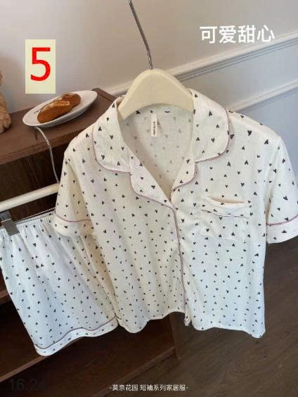 25HA16.24 - BỘ PIJAMA CỘC MẶC NHÀ NỮ
